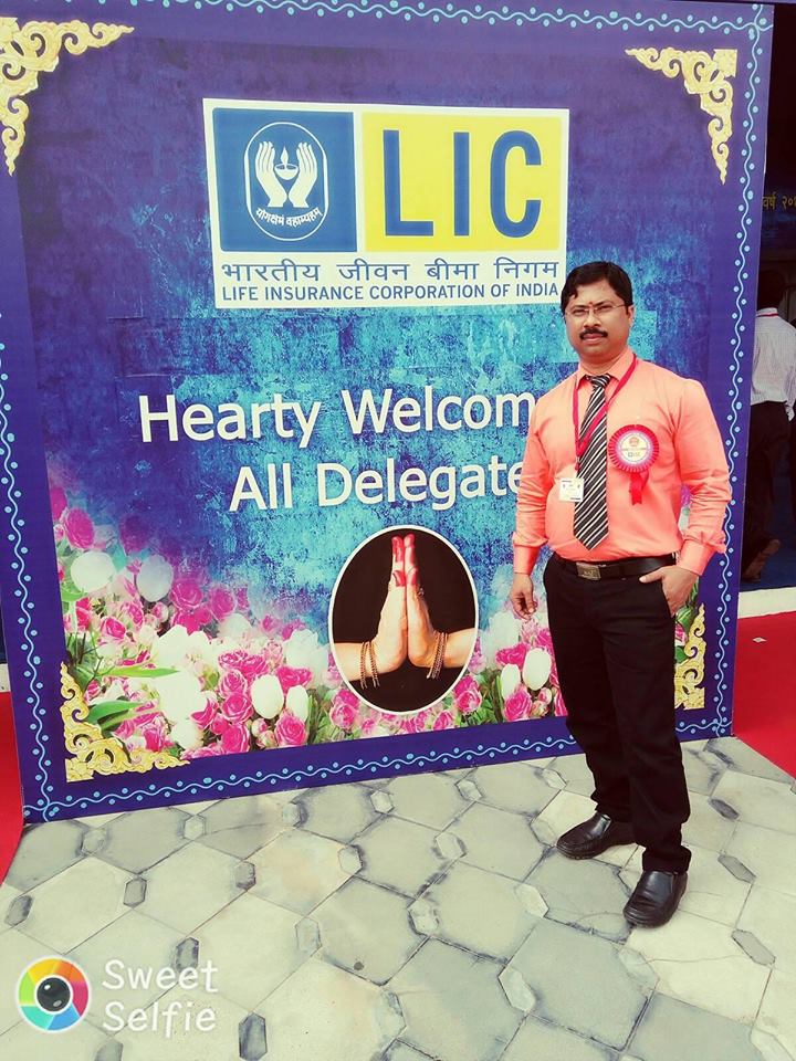 Attending the MDRT conference at Chennai in 2017